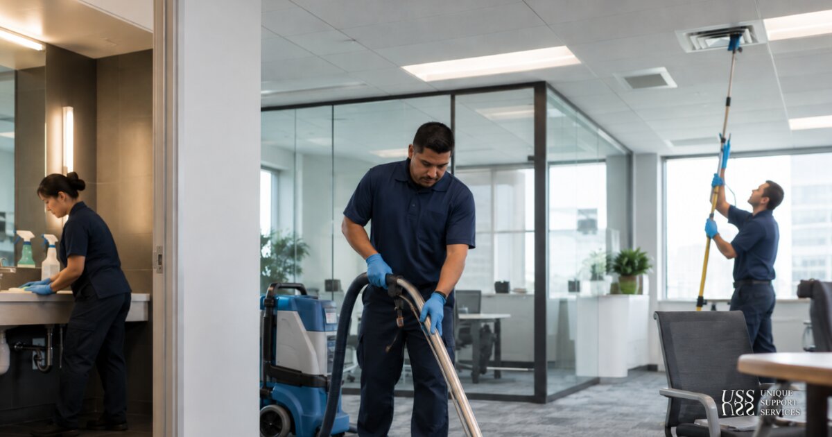 Commercial deep cleaning