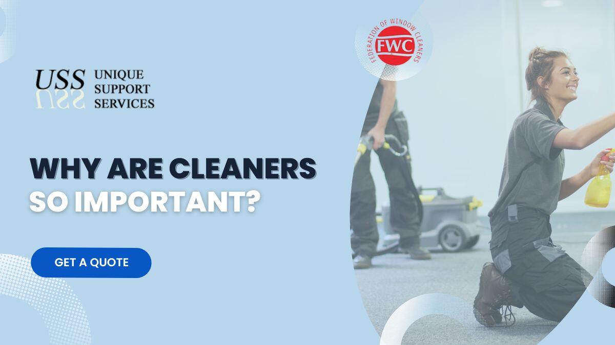 How important are cleaners